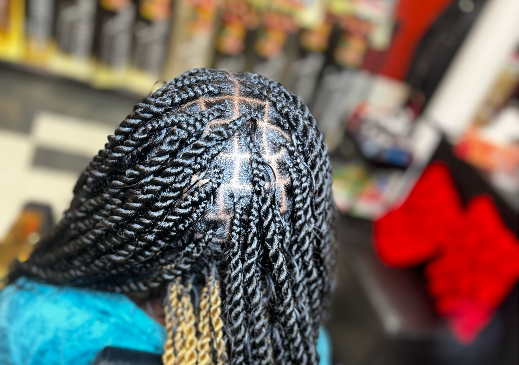 Bohemian Small Island Twist (hair not included)