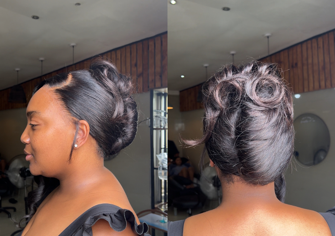 French Roll updo