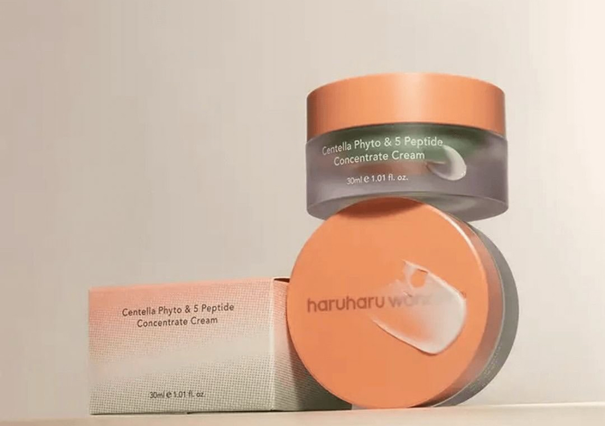 HaruHaru Centella Phyto & 5 Peptide Concentrate Cream