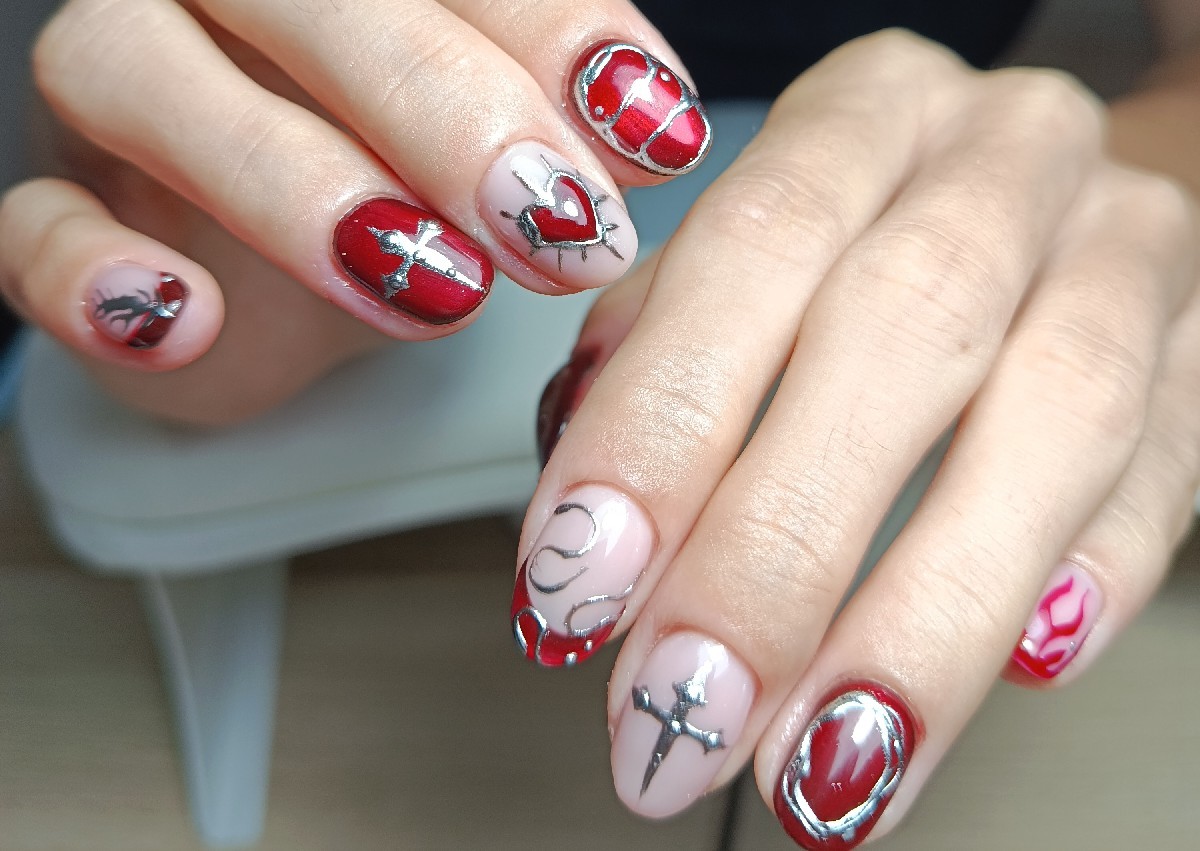 Manicura Semi - Nivelación (uñas cortas a medio) (5/5)