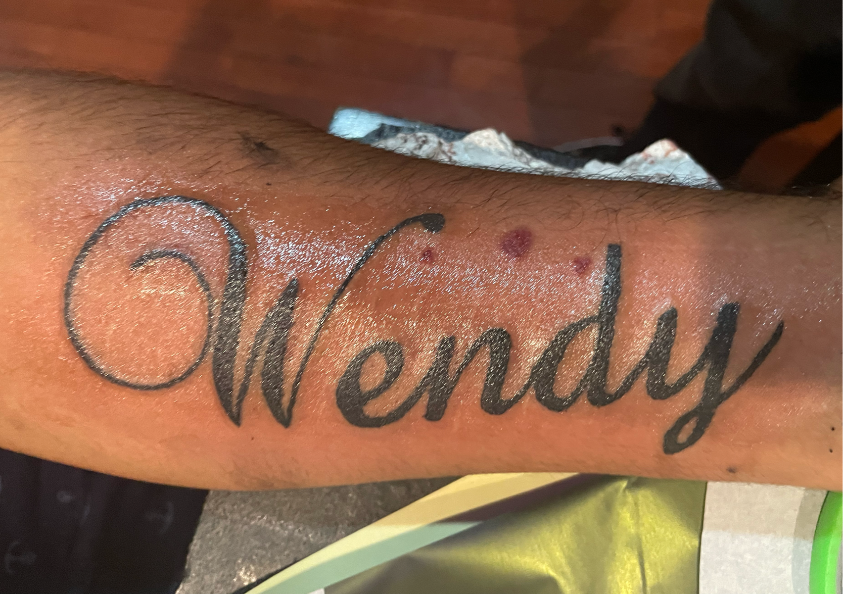 Name tattoo (Medium)