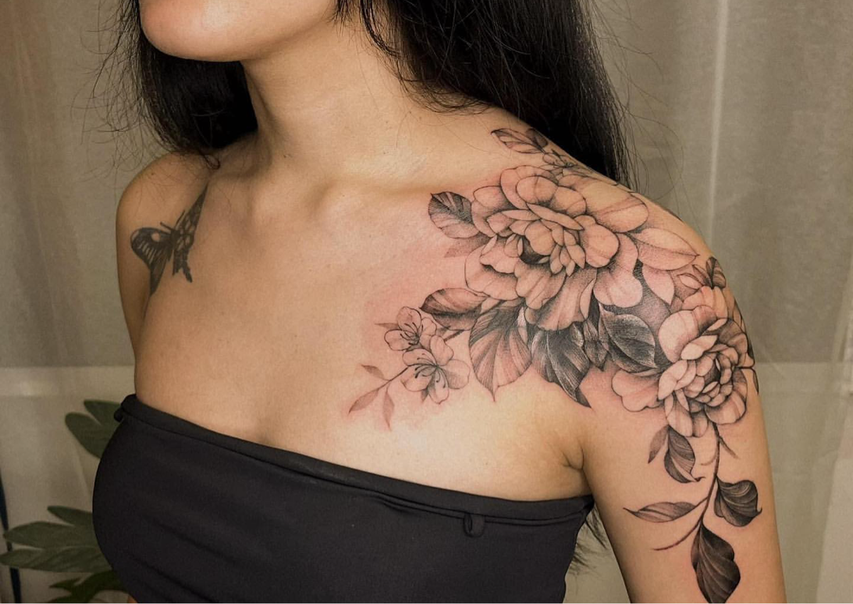 Shoulder tattoo
