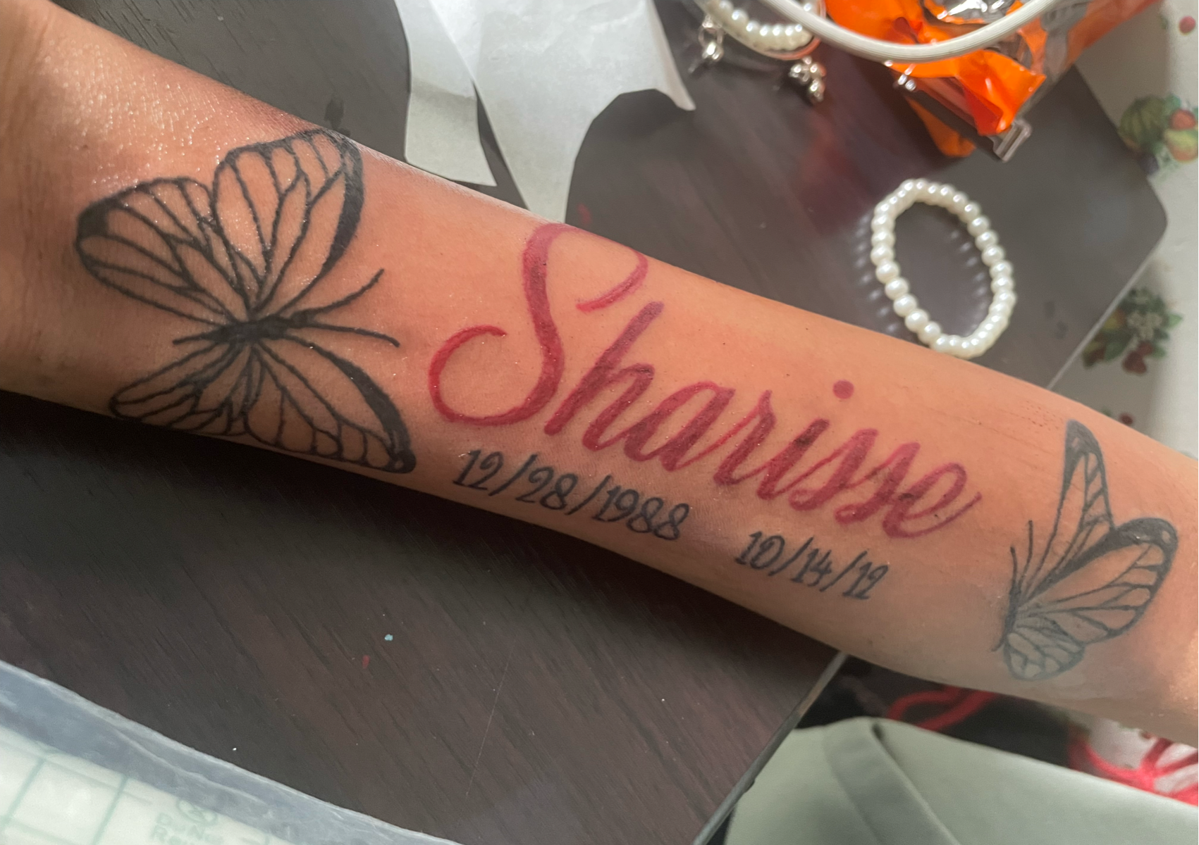 Name tattoo (Large)