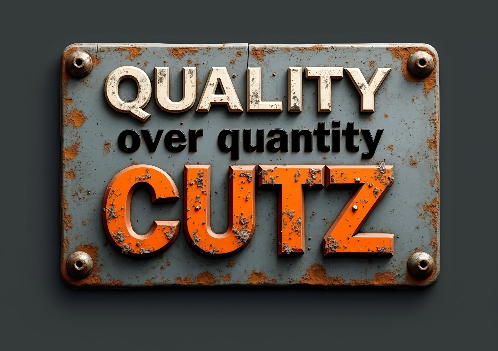 Quality over quantity Cutz