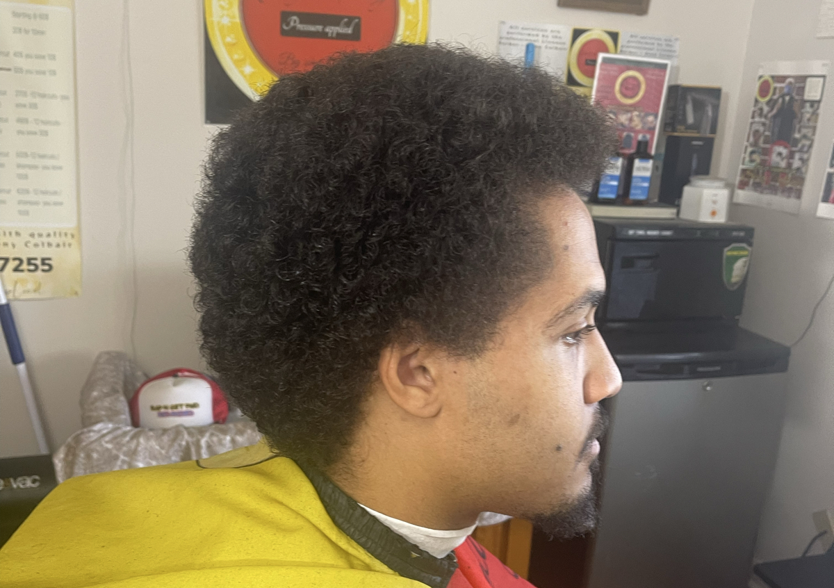 First time client barber impression Haircut  (2/2)