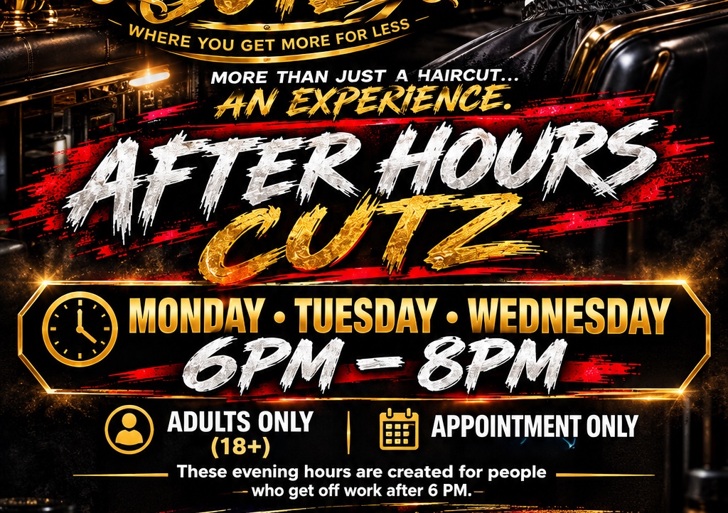 💈🔥 MIDWEEK CUT DEAL AT QUALITY OVER QUANTITY CUTZ! 🔥💈 (2/2)