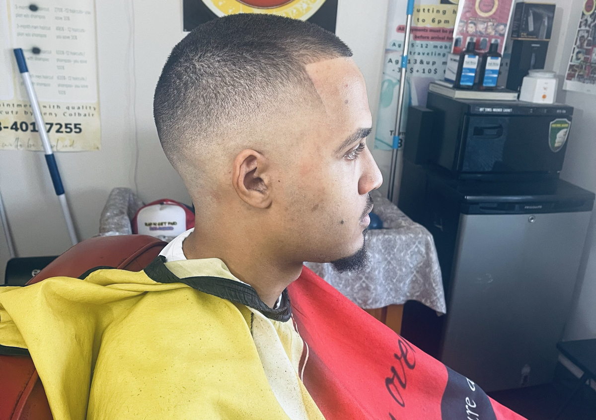 First time client barber impression Haircut  (1/2)