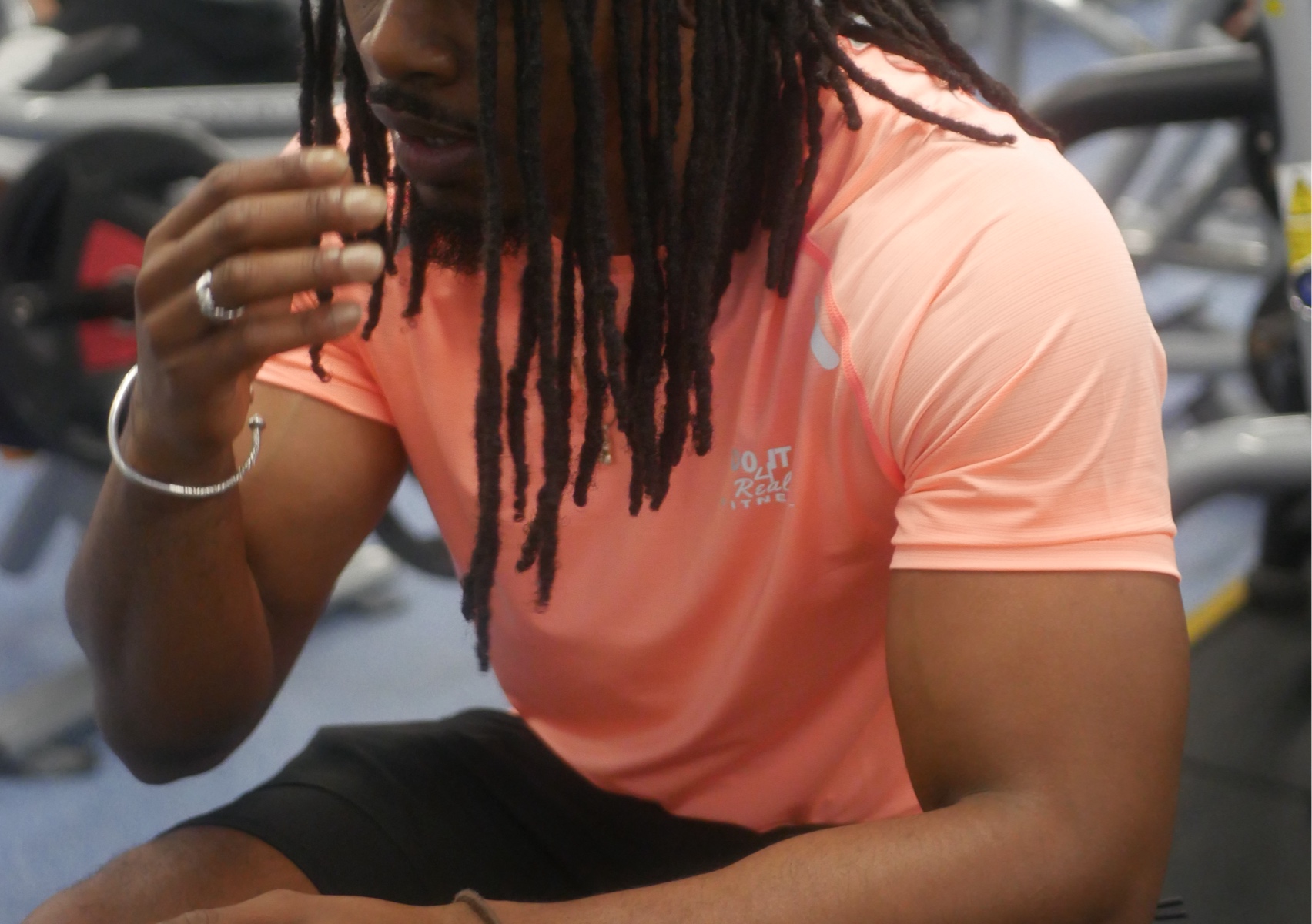 Coral breathable t-shirt