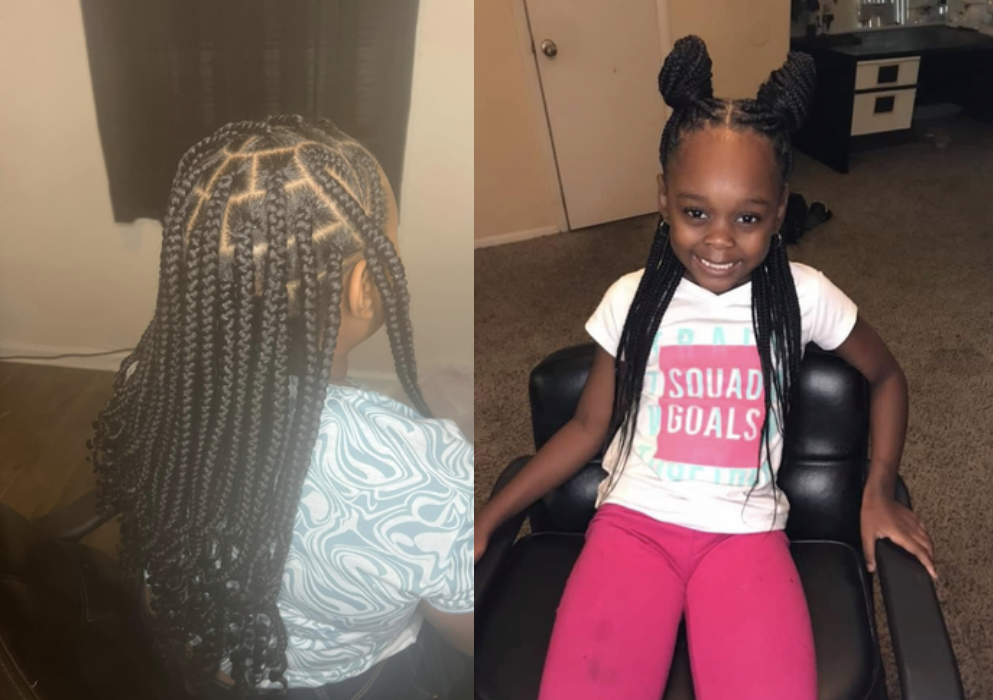 Kid’s Knotless Braids (up to 5 yo)