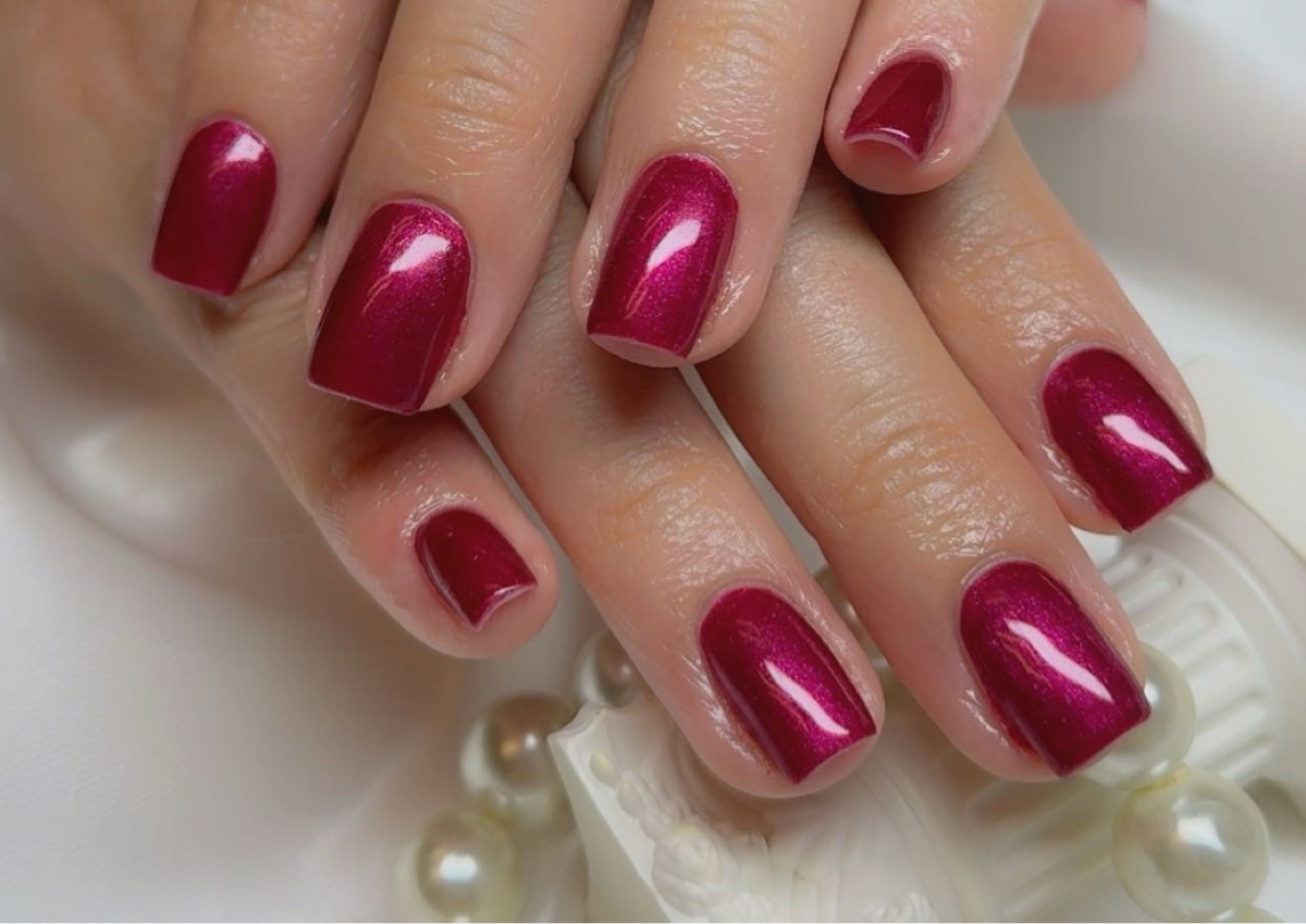 Acrylic fill in w/gel color