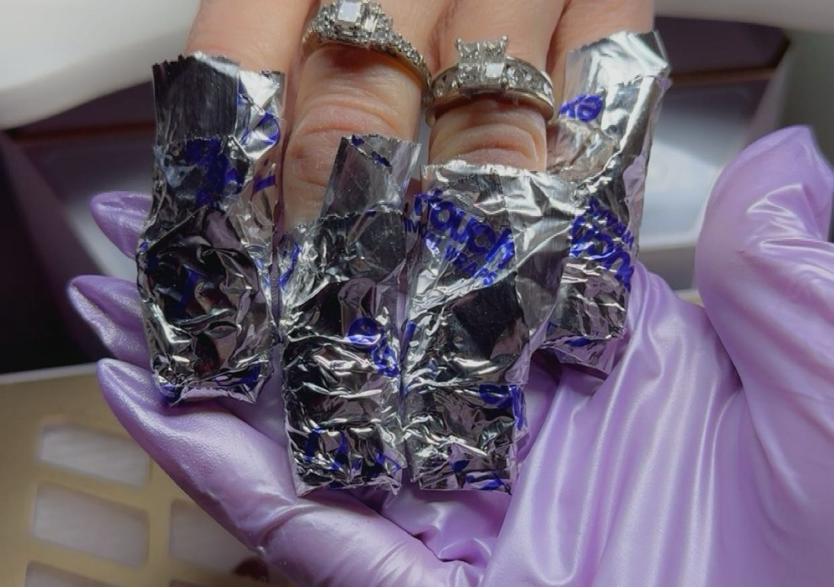 Take off acrylic,hard gel