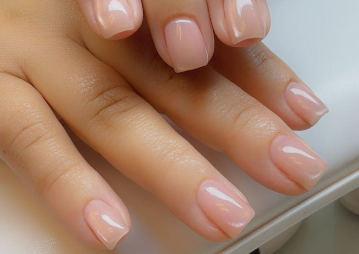 Overlay w/Builder gel  + plain color