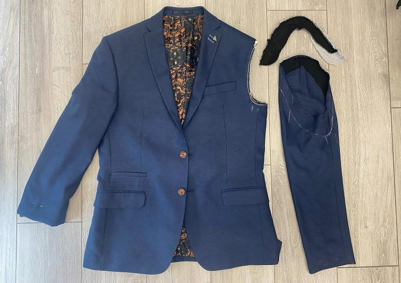 Suit jacket- sleeve length 