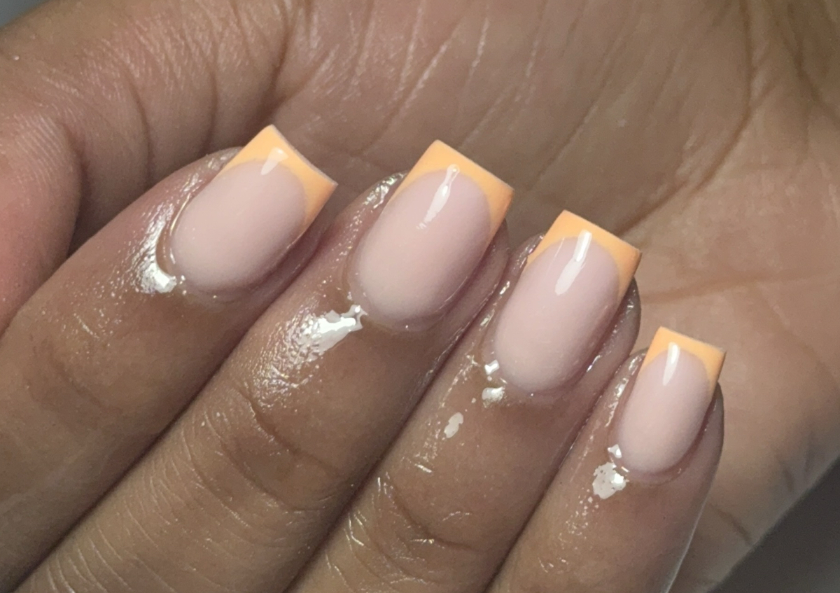 Biab Mani (French or solid colour) 