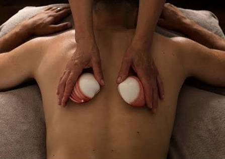 Warming Lava Shell Back Massage