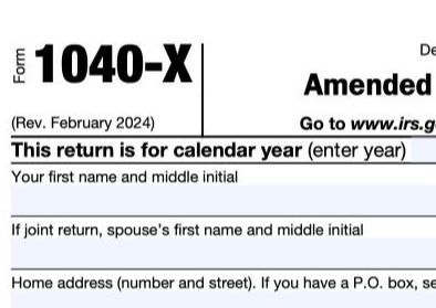 Tax Amendments (Form 1040-X)