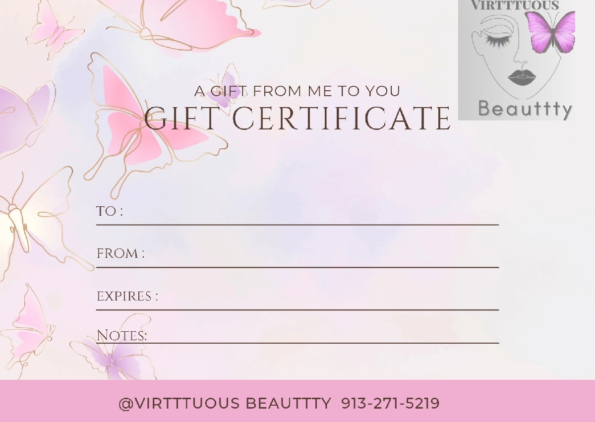 Any Service Gift Certificate 🎁