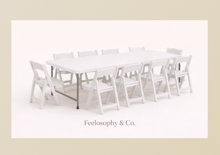 KIDS ACTIVITY TABLE BUNDLE (1 TABLE/10 CHAIRS)