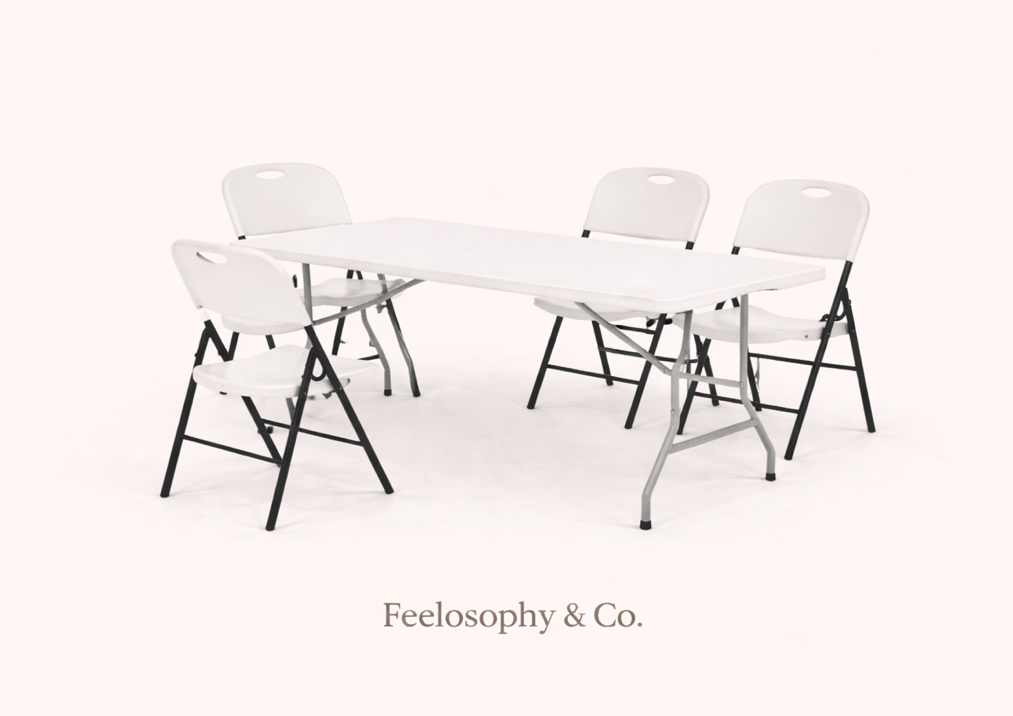 FAMILY SEATING BUNDLE (2 TABLES/ 12 CHAIRS)
