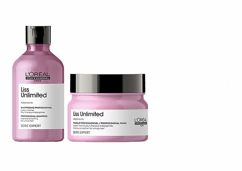L’ORÉAL professional liss unlimited shampoo & mask (bundle)