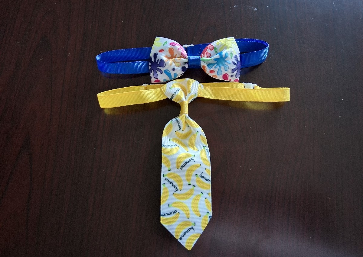 Neck ties and bow ties