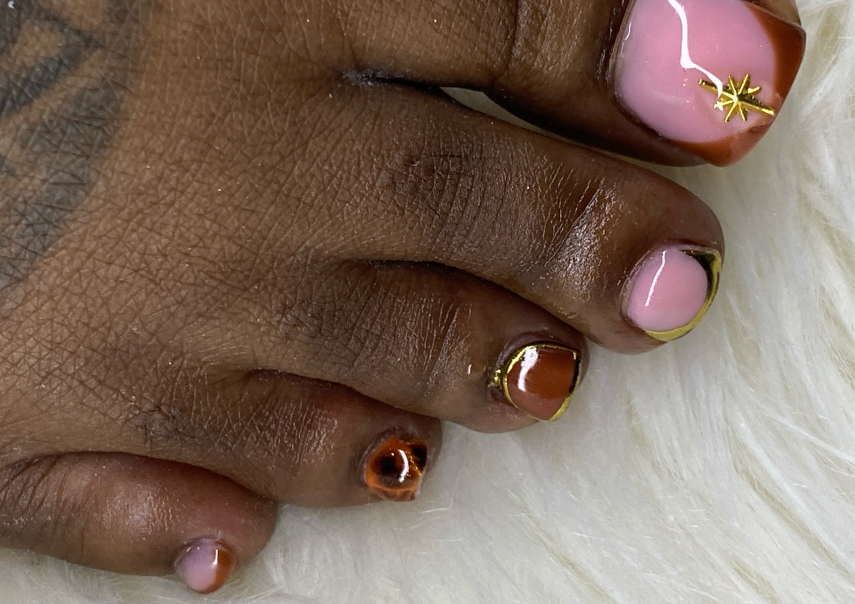 Builder Gel Toes w/Design