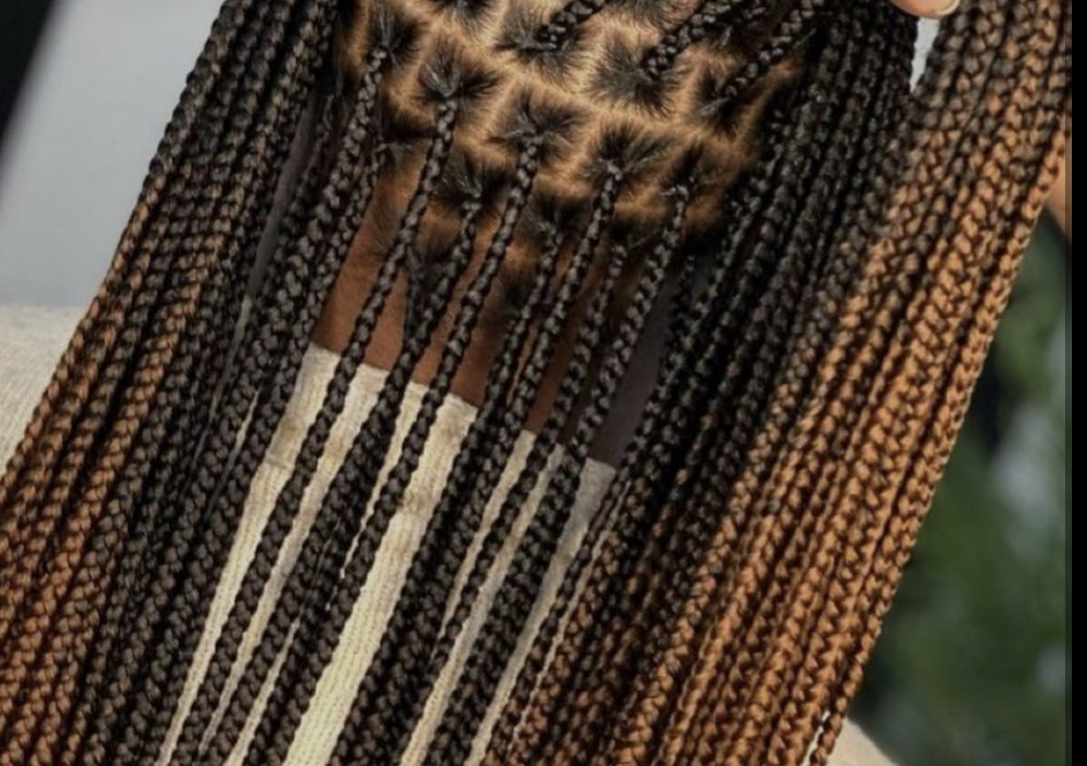 Medium box braid. all includes 