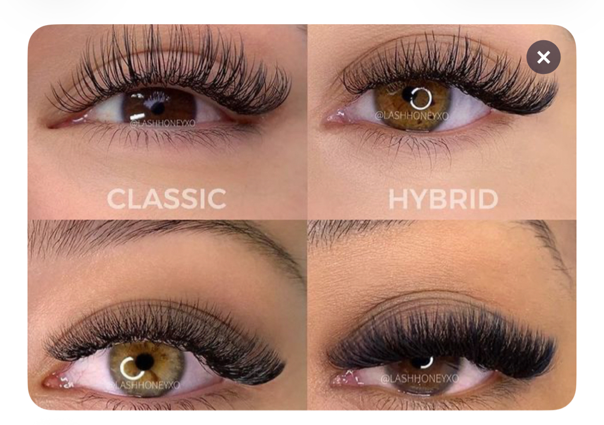 Eyelash extension application 