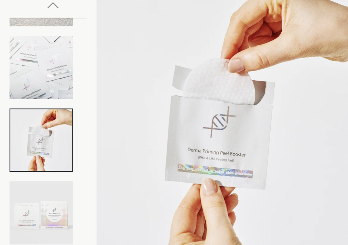 Exfoliating pads 30ct