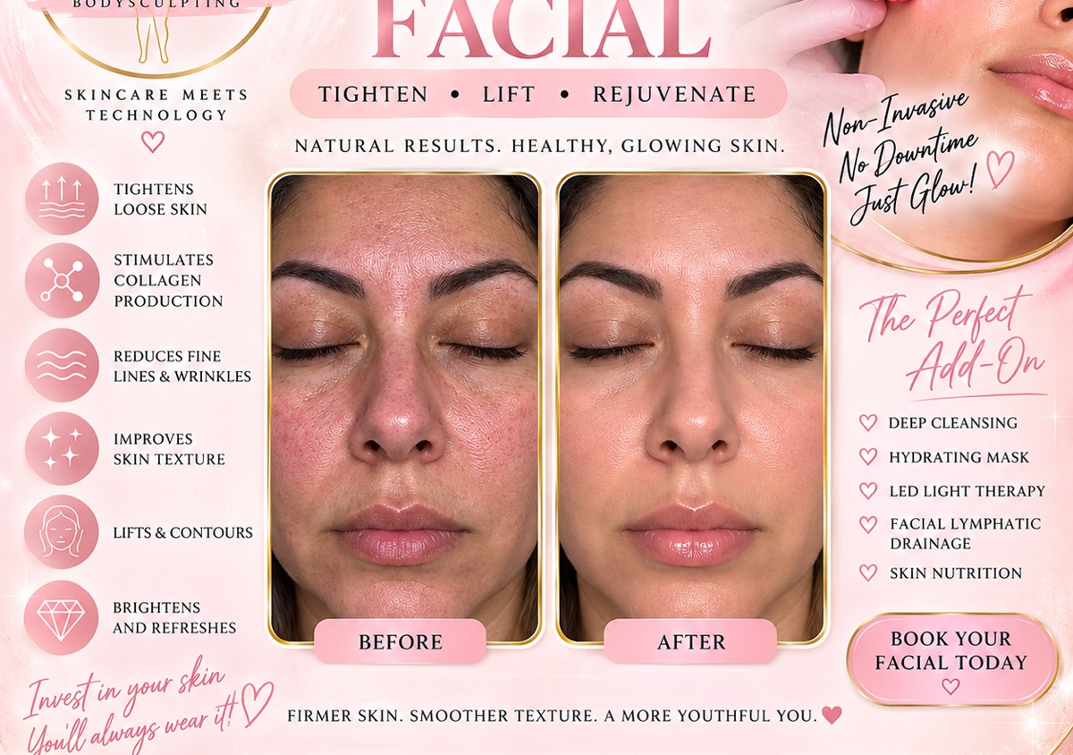 10 radio-frequency facial