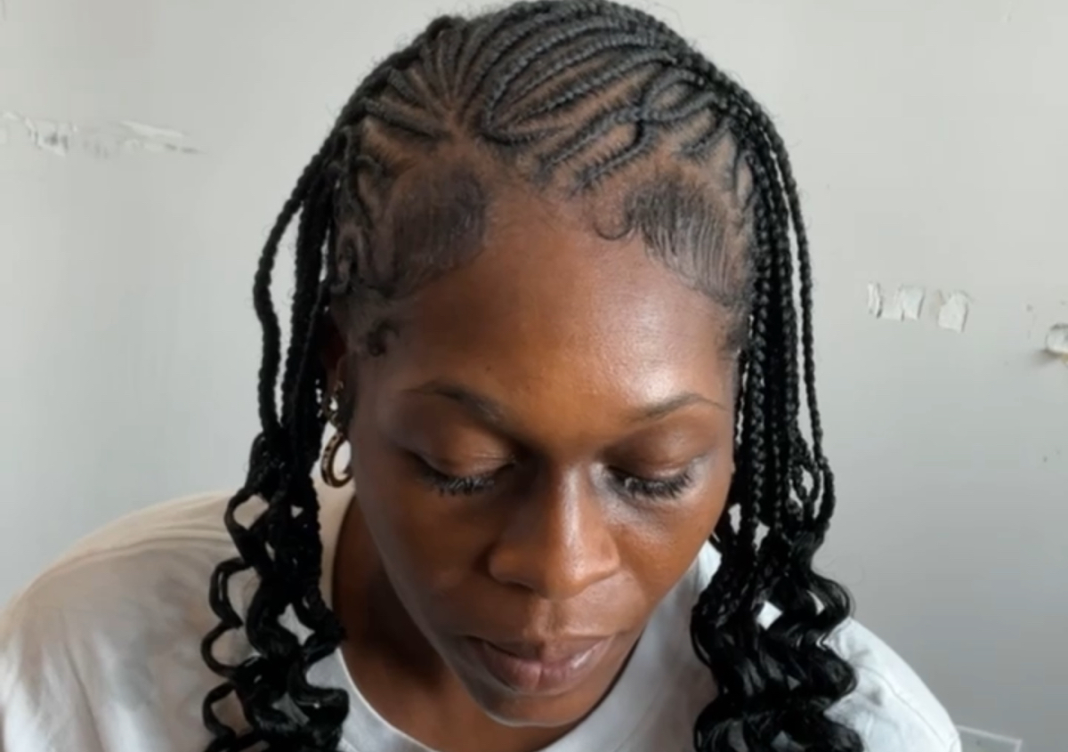 Fulani stich braids (natural hair)