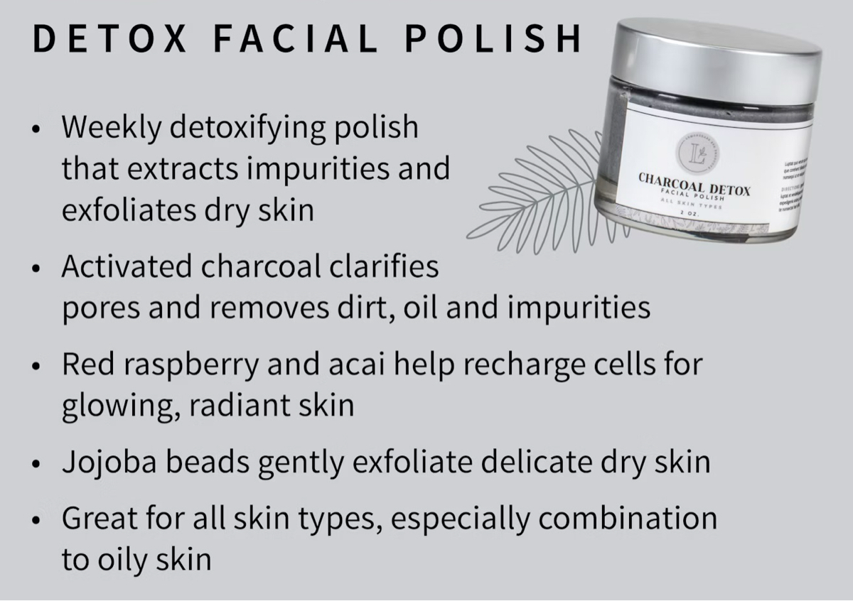Charcoal Detox Facial Polish