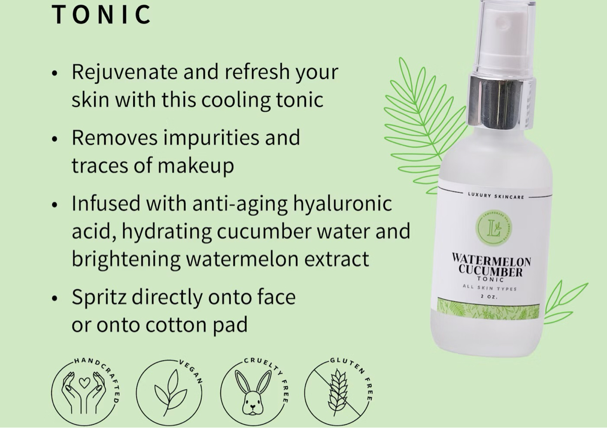 Watermelon Cucumber Tonic (Toner)