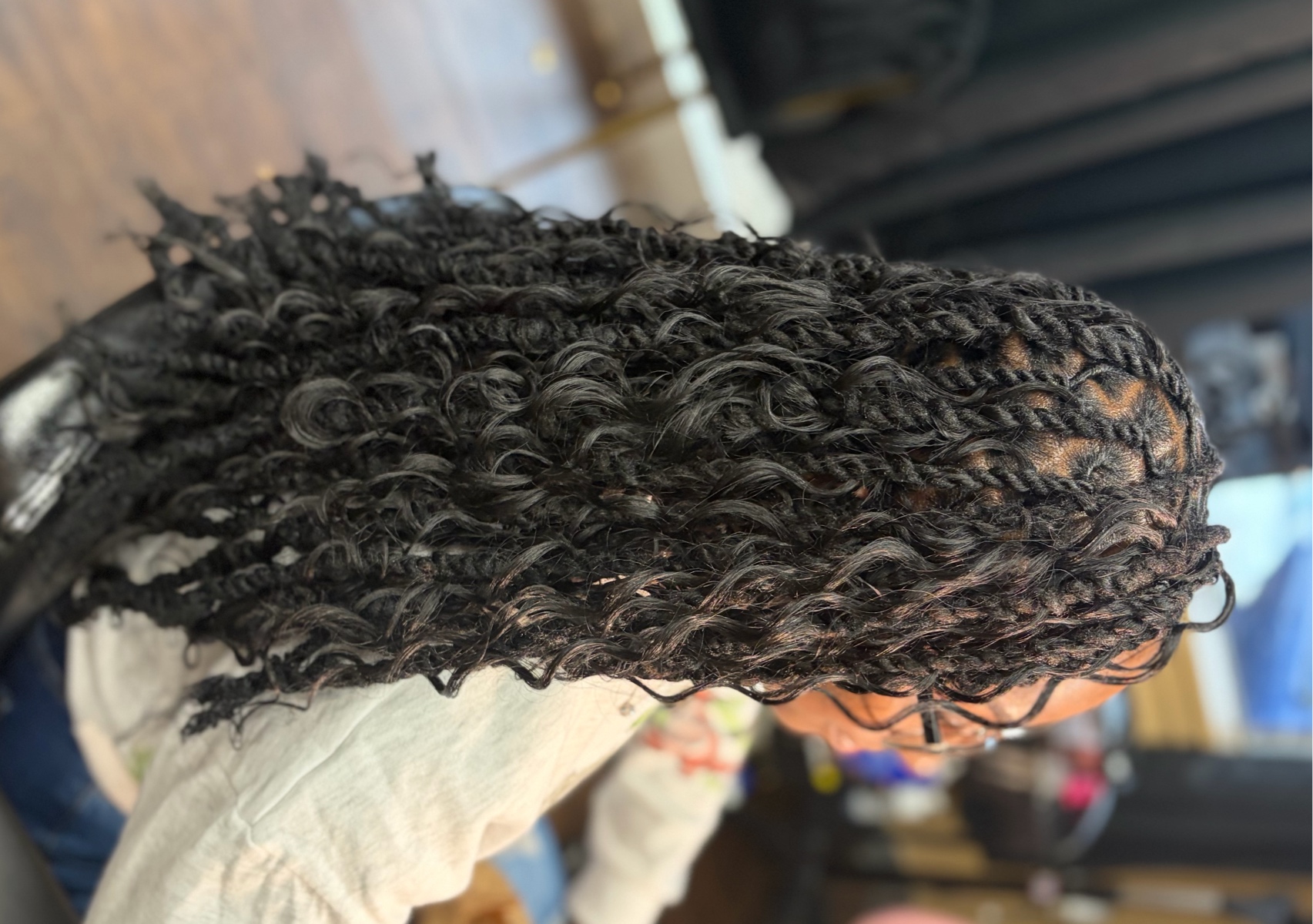 Mid Back Boho 2 Strands 