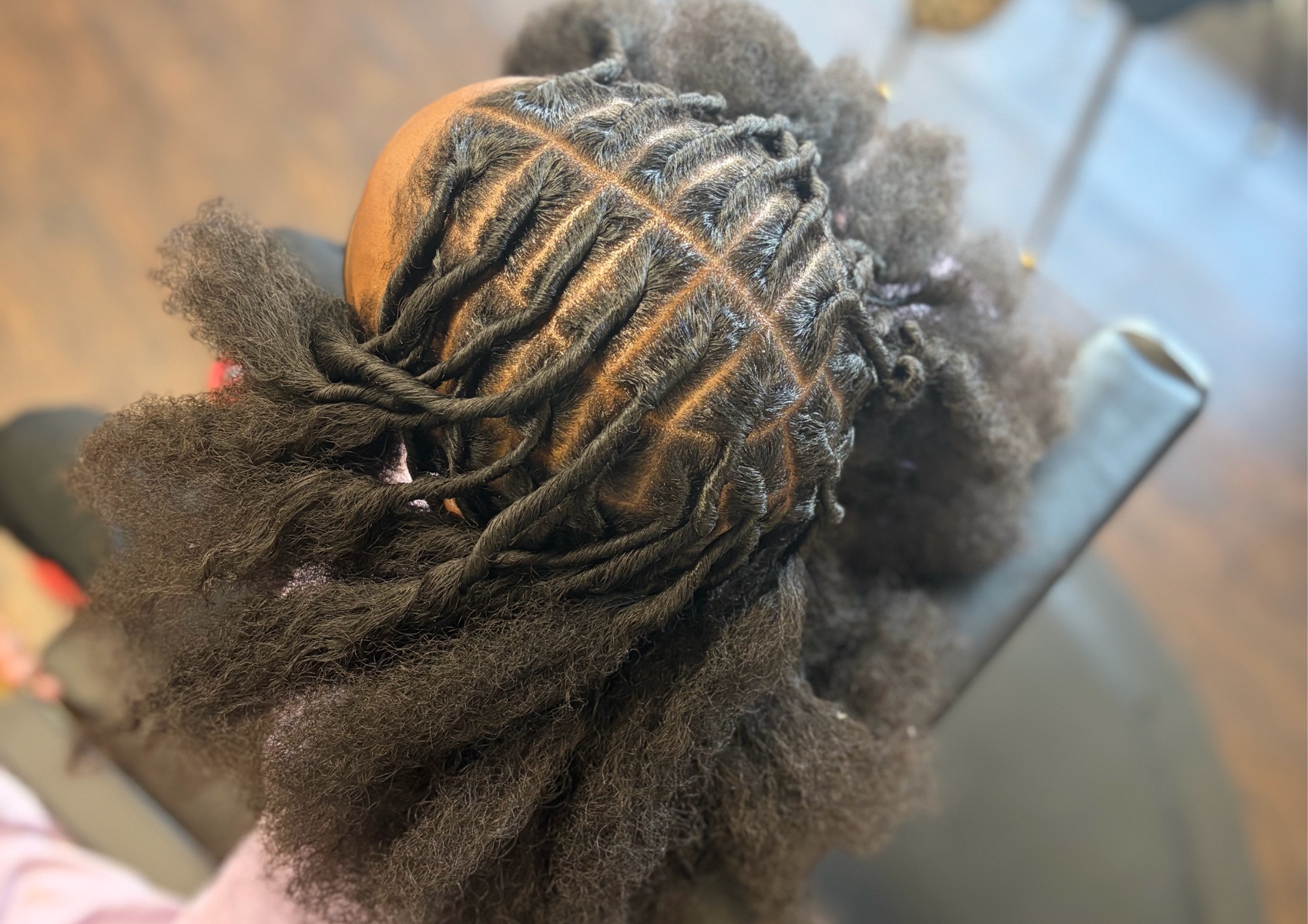 Kid Loc Styles on Natural Hair 