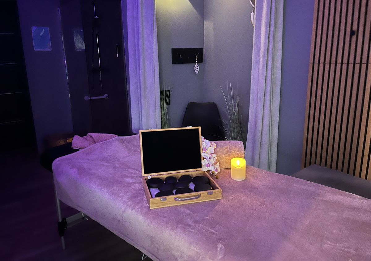 Massage aux pierres chaudes 1h pour 1 personne