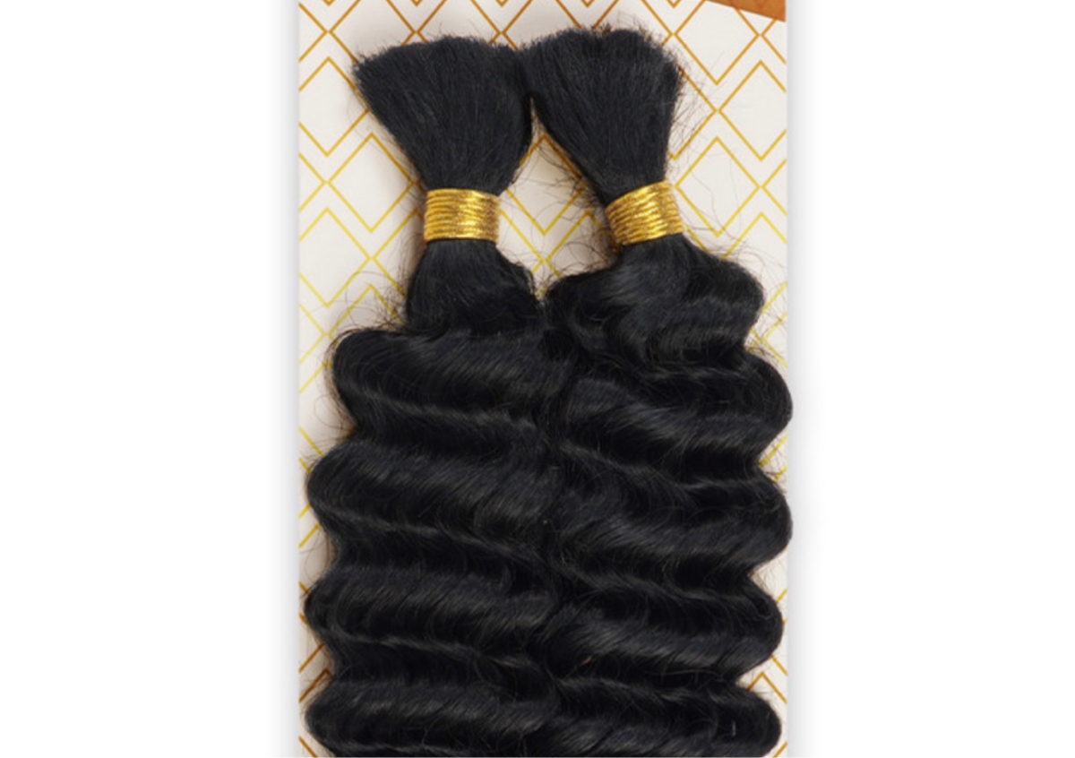 Natural Curls for bohomian braids