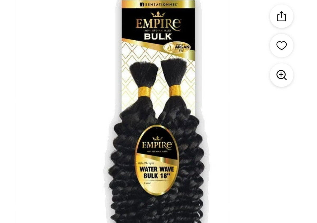 Natural hair for bohomian braids