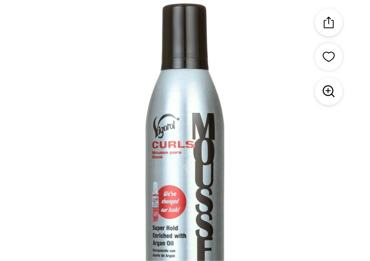 Mousse for braid and curly wigs