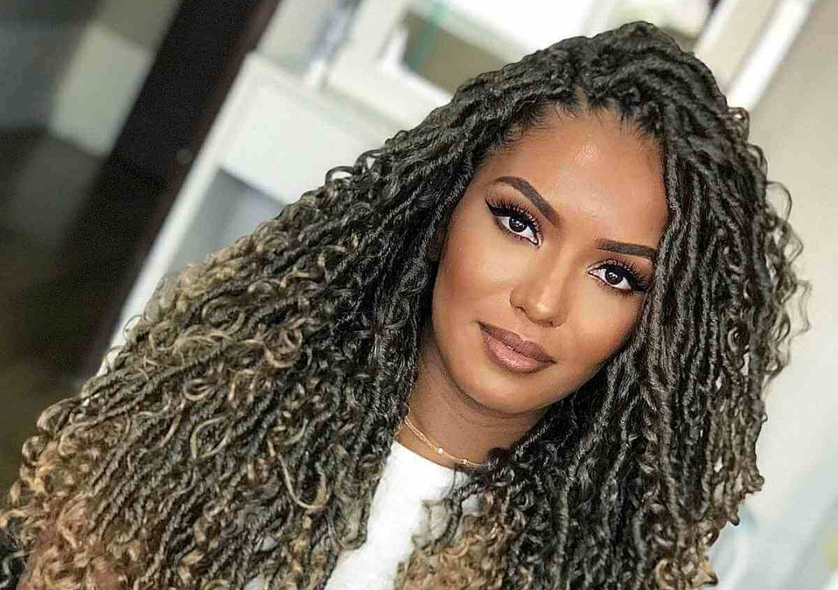Crochet braids pattern up to 2 pack