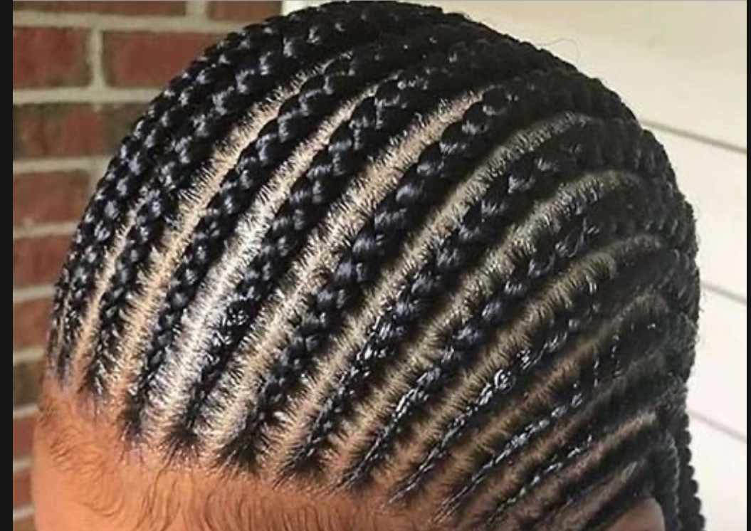 Cornrows with attachment (Up to 15 braids) 