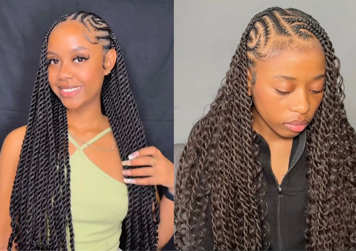 Fulani Twist waist length 