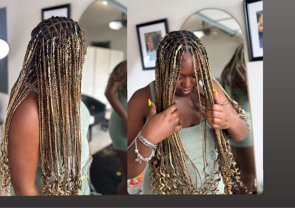 Knotless medium waist 