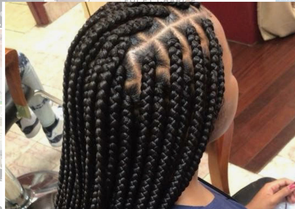 Box Braids Medium midback 