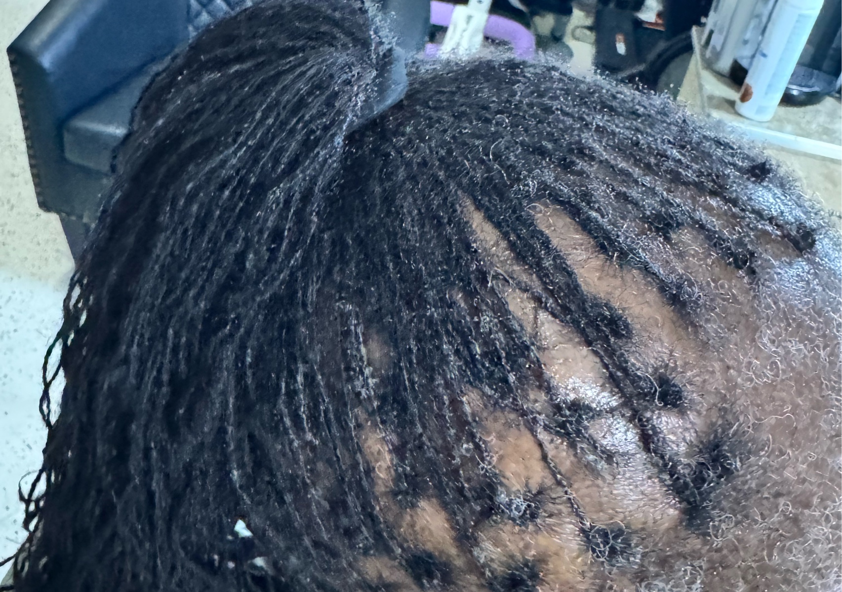Sister locks less full