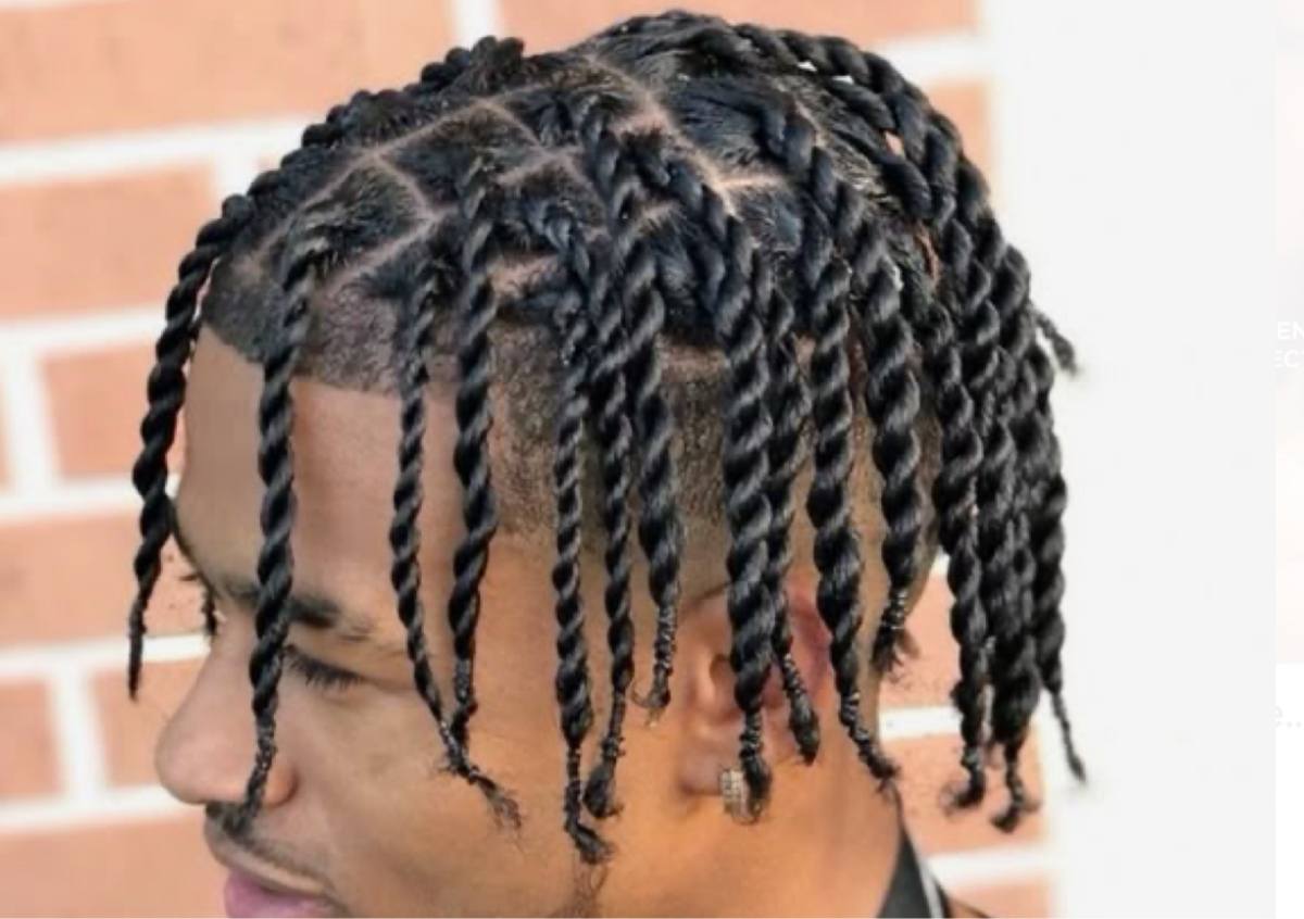 Men twist no extensions 