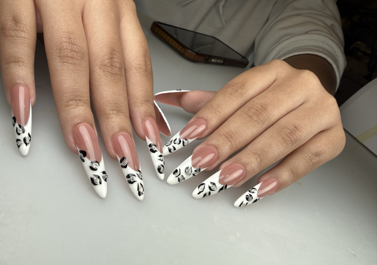 Manicura Rusa + Gel tips XL 