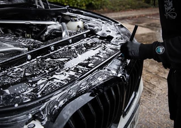 Engine bay wash