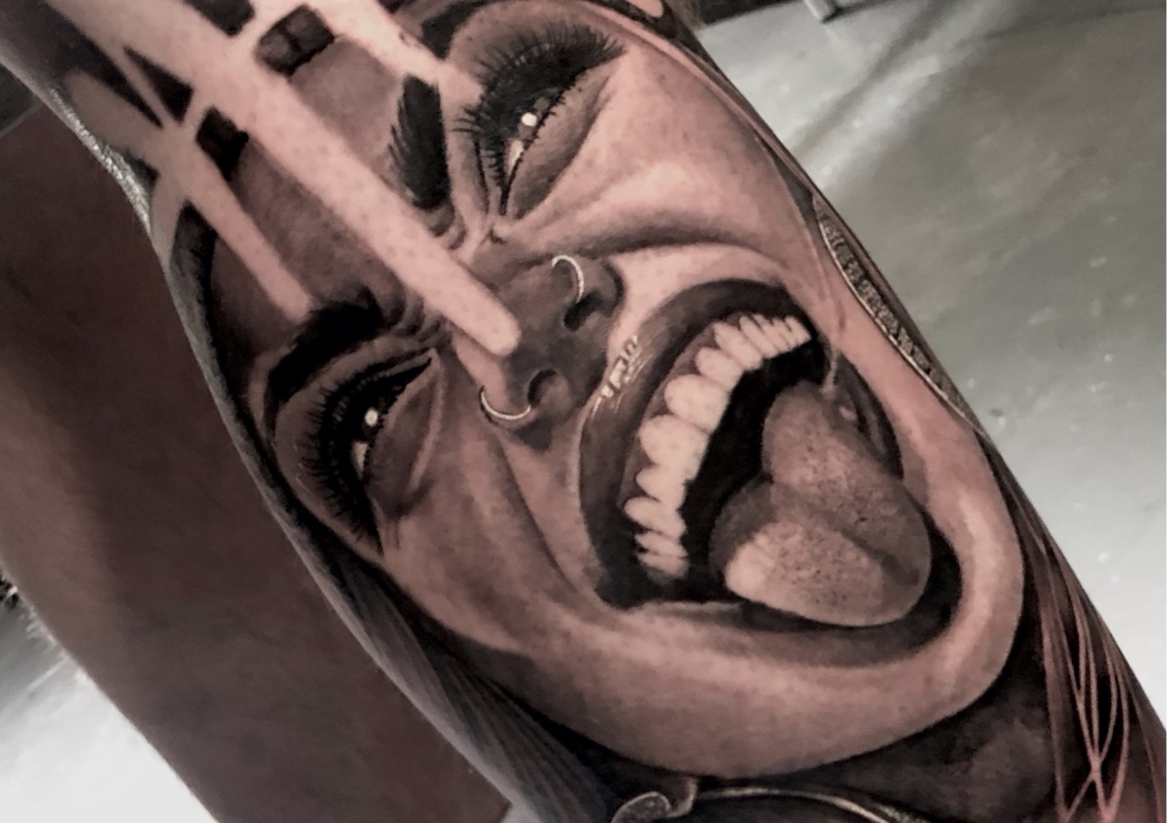 REALISTIC FREESTYLE TATTOO by LUCA GARDIMAN