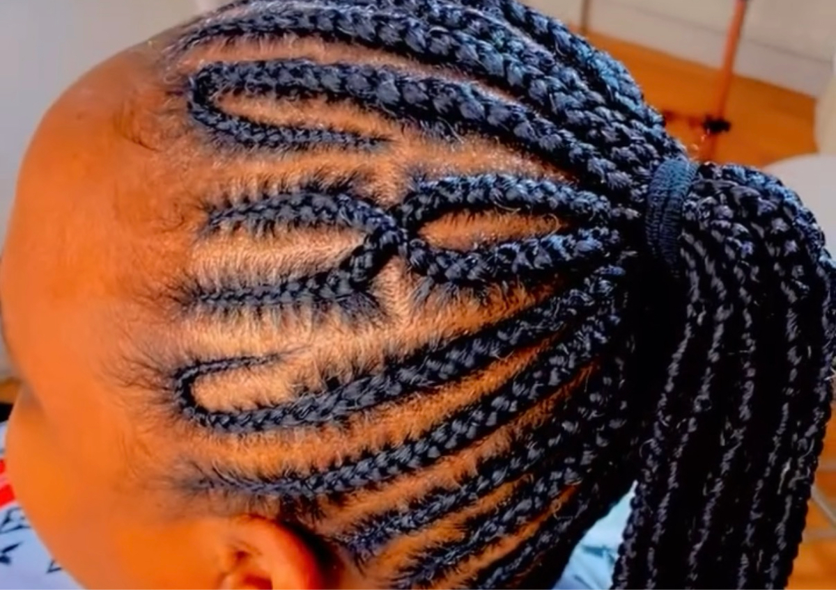 13/16 Feed-In Cornrows 